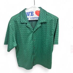 Green Fashion Nova Men's Shirt